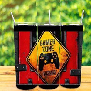 20 oz Gamer Zone insulated tumbler